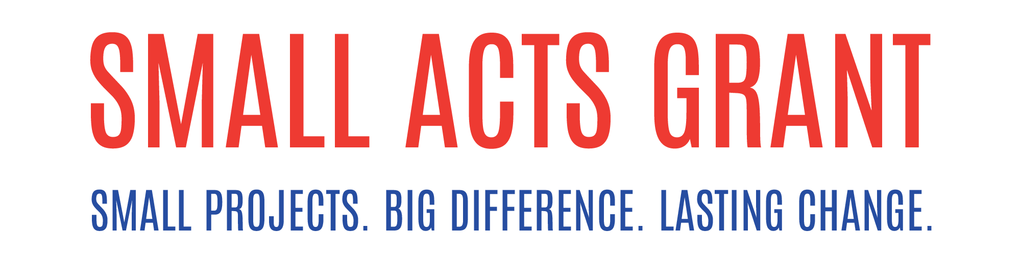 small acts grant logo